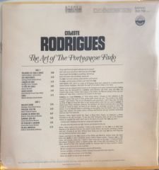 Celeste Rodrigues The Art Of The Portuguese Fado LP