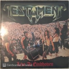 Testament Live At Eindhoven LP