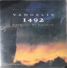 Vangelis 1492 Conuest Of Paradise Güney Kore Baskı LP