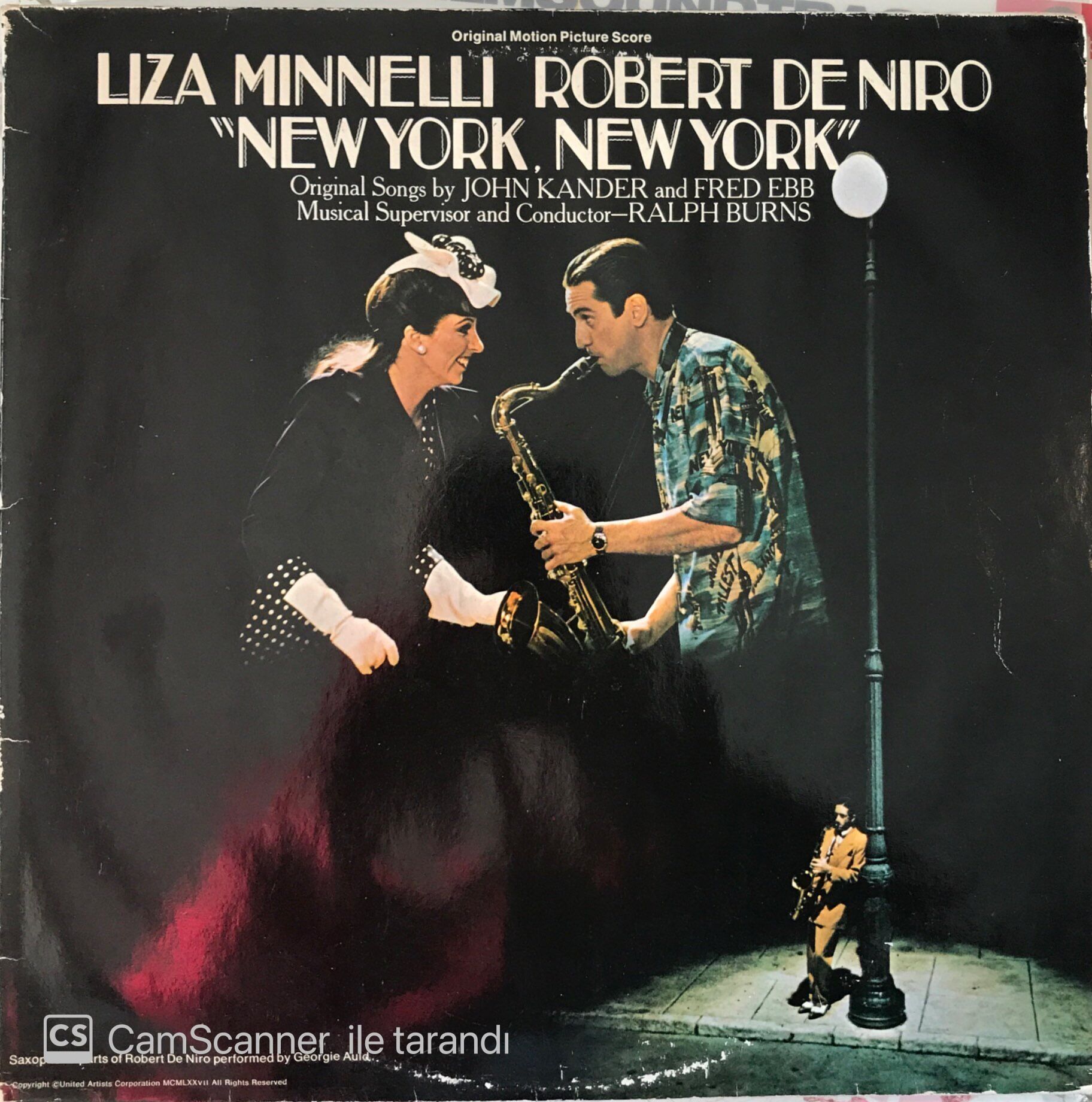 Liza Minelli Robert Deniro New York New York Çift LP