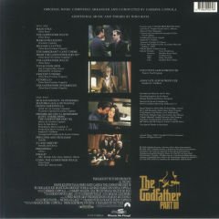 The Godfather Part III (Limited Edition Kırmızı Renkli Plak) LP