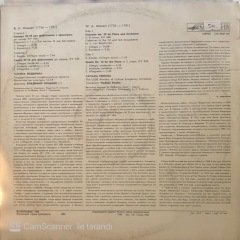 W.A. Mozart Concerto No 20 Tatiana Fedkina LP