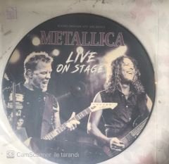 Metallıca Lıve On Stage LP Pıcture Dısc LP