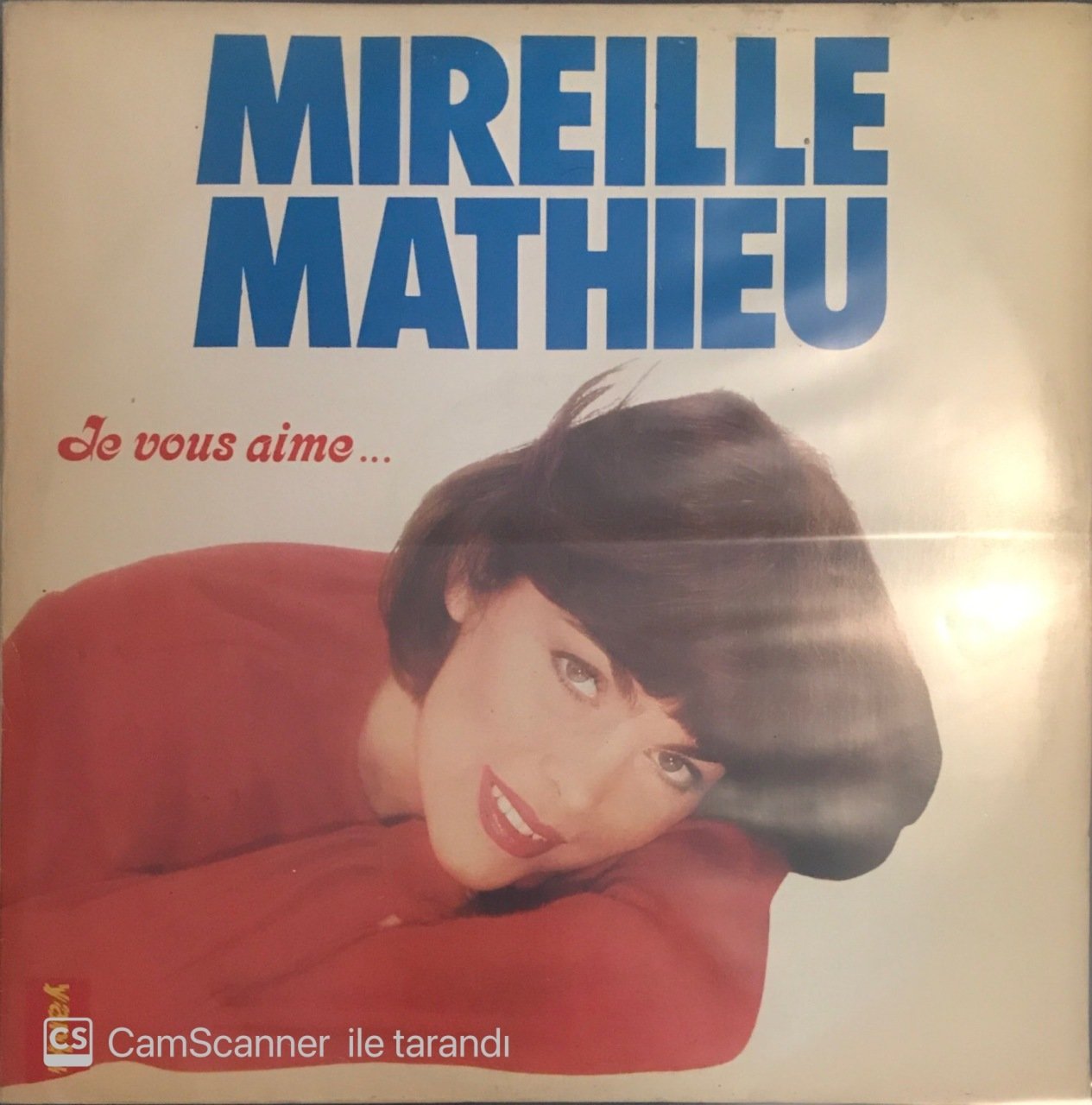 Mireille Mathieu Je Vous Aime LP