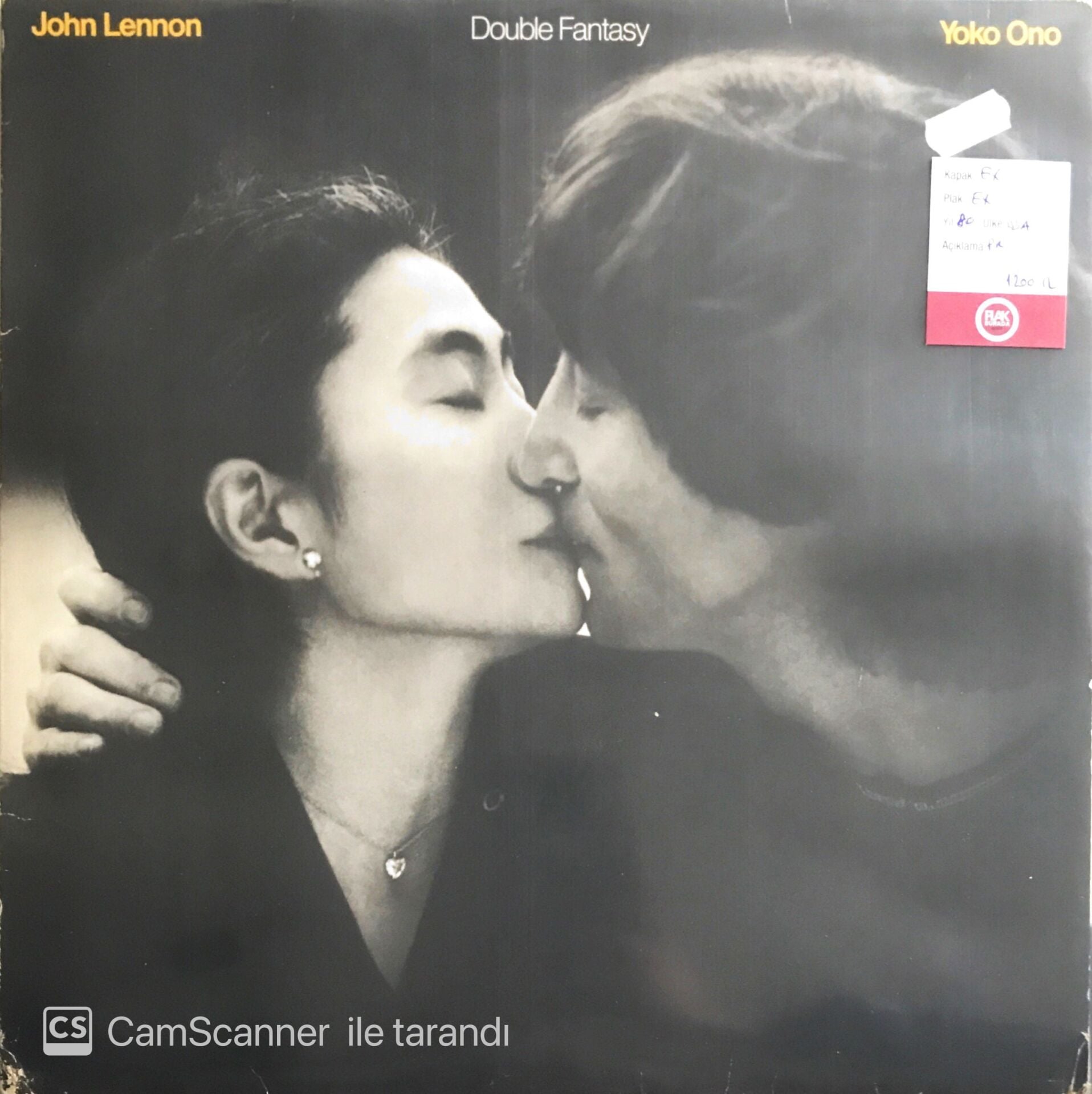 Yoko Ono - John Lennon - Double Fantasy - LP