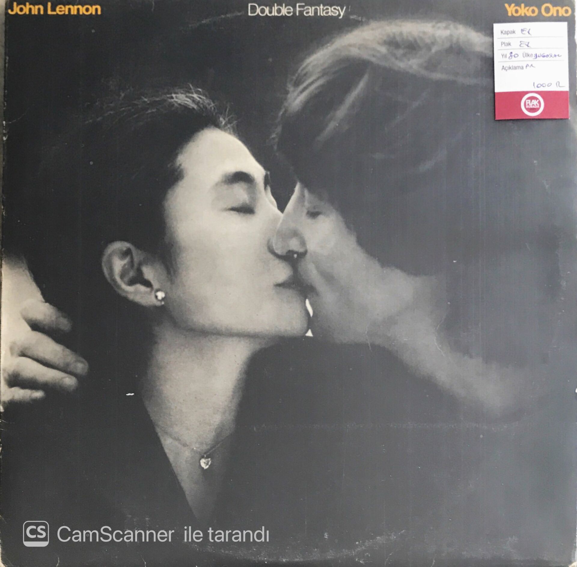 Yoko Ono - John Lennon - Double Fantasy - LP