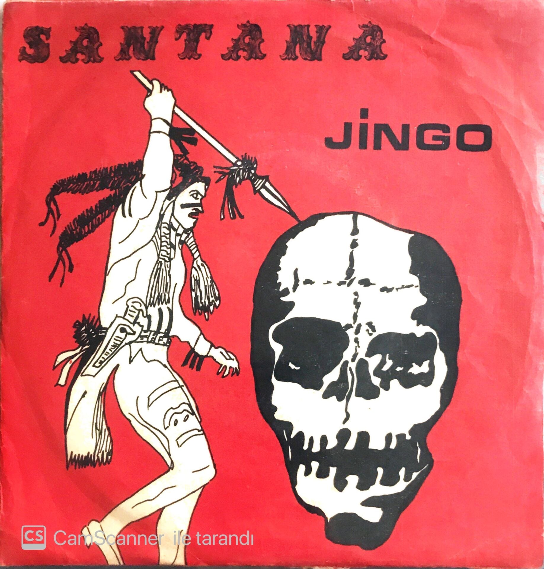 Santana - Jingo/You Juet Don't Care - 45'lik