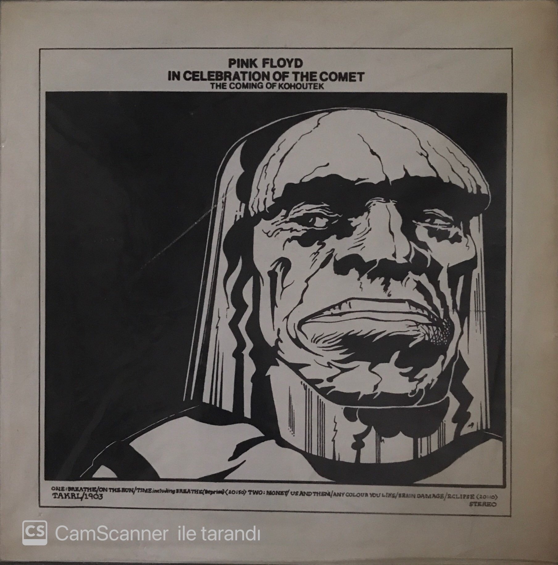 Pink Floyd In Celebration Of The Comet The Coming Of Kohoutek LP