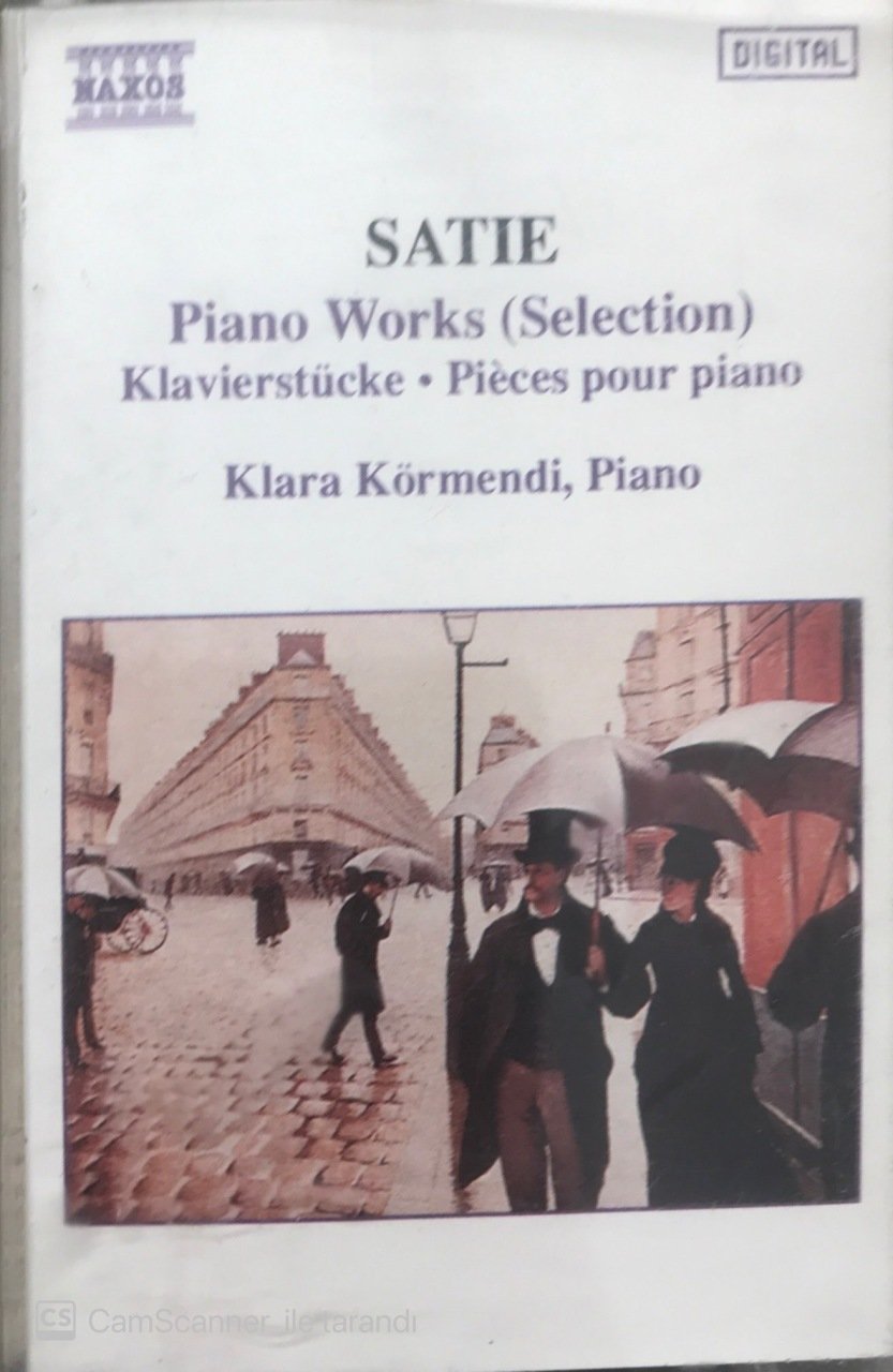 Satie Piano Works KASET