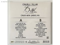 Onurlu Yıllar (25. Yıl) LP