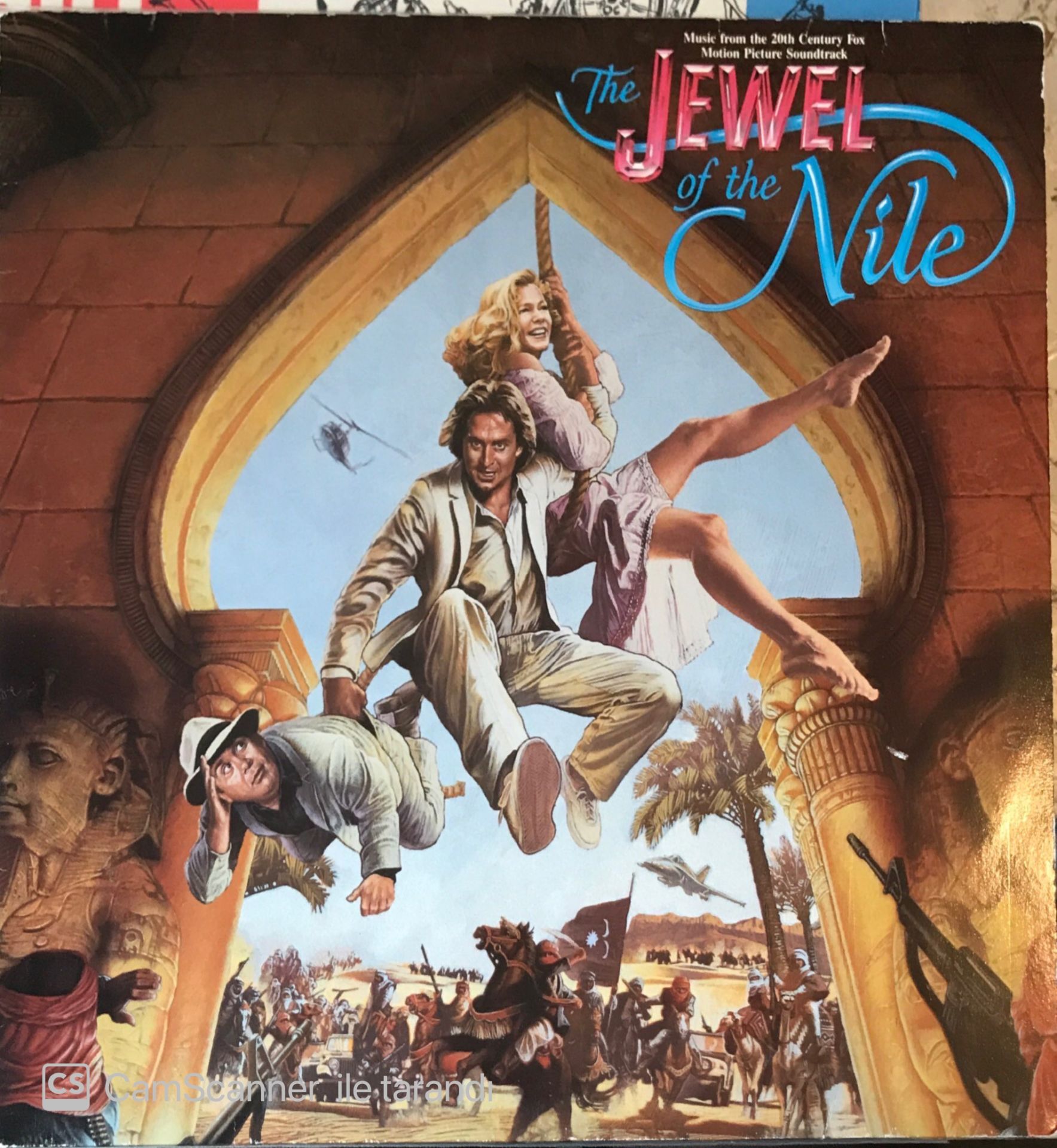 The Jewel Of The Nile Soundtrack LP