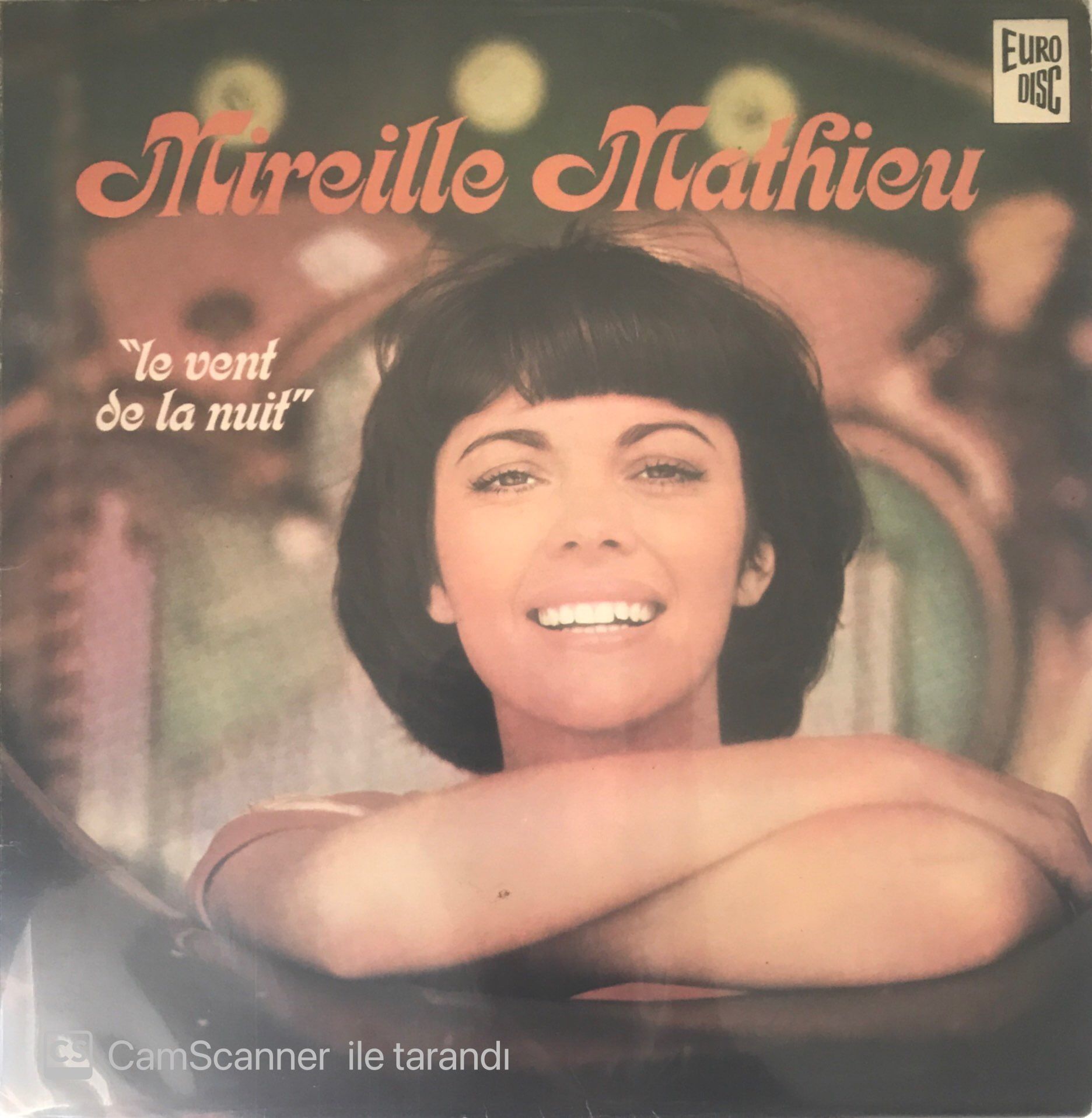 Mireille Mathieu Le Vent De La Nuit LP