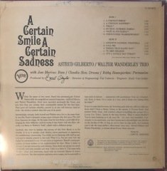 Astrud Gilberto Walter Wanderley A Certain Smile A Certain Sadness LP