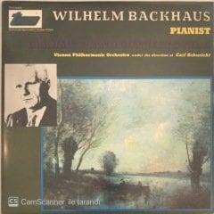 Wilhelm Backhaus Pianist Brahm's Piano Concerto No.2 LP