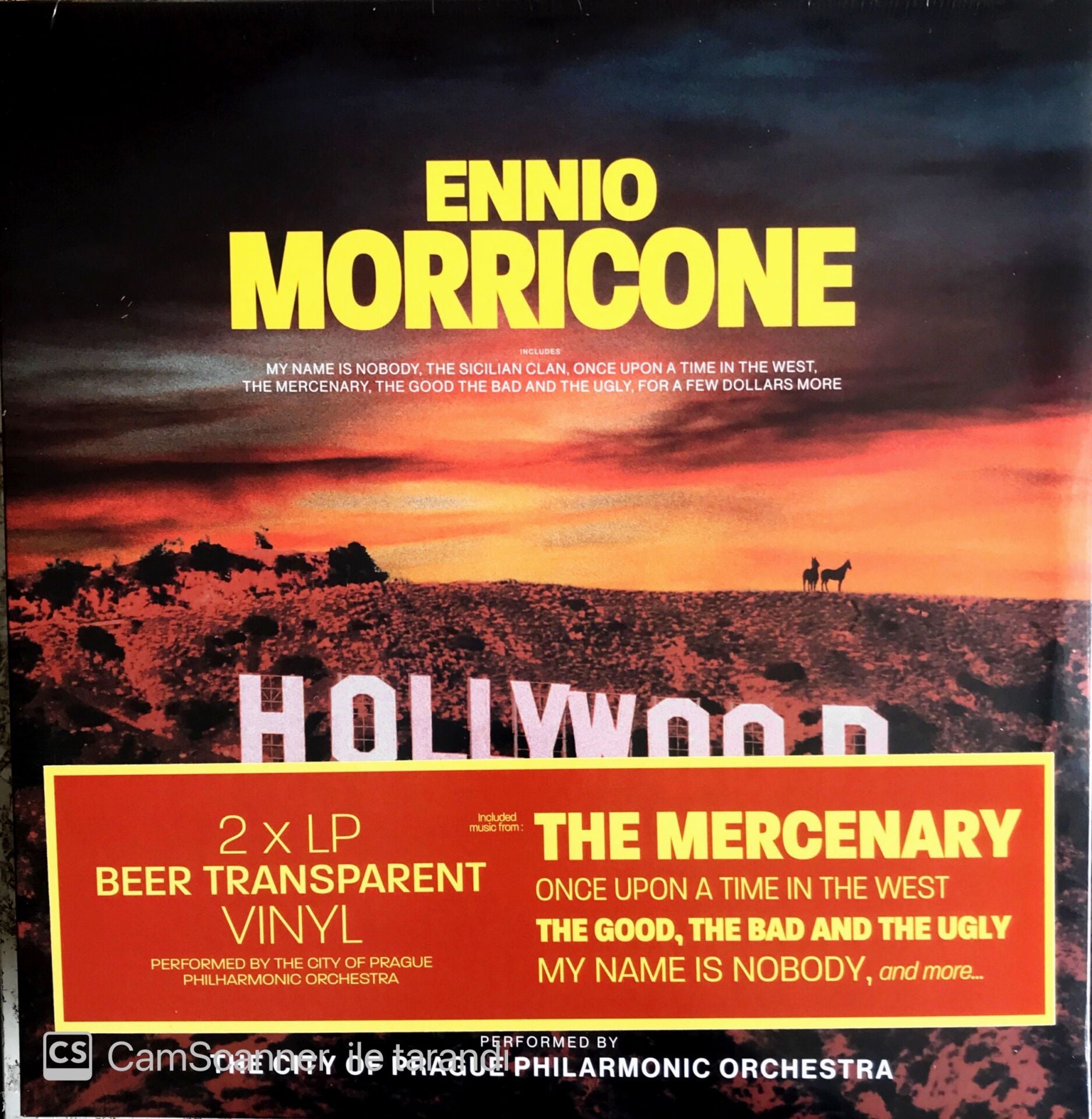 Ennio Morricone The City of Prague Philarmonic Orchestra ( 2 LP Renkli ) LP