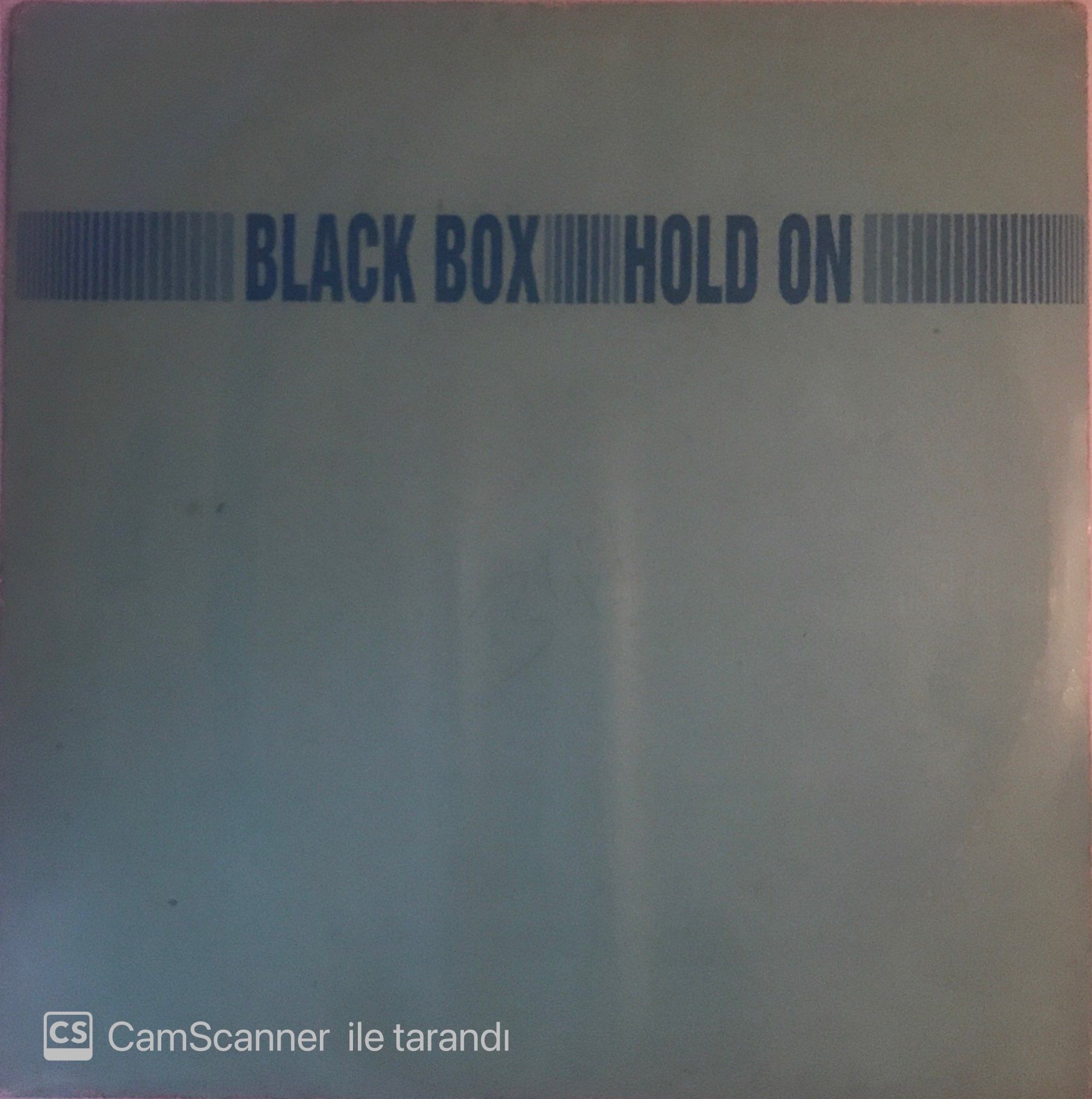 Black Box Hold On LP
