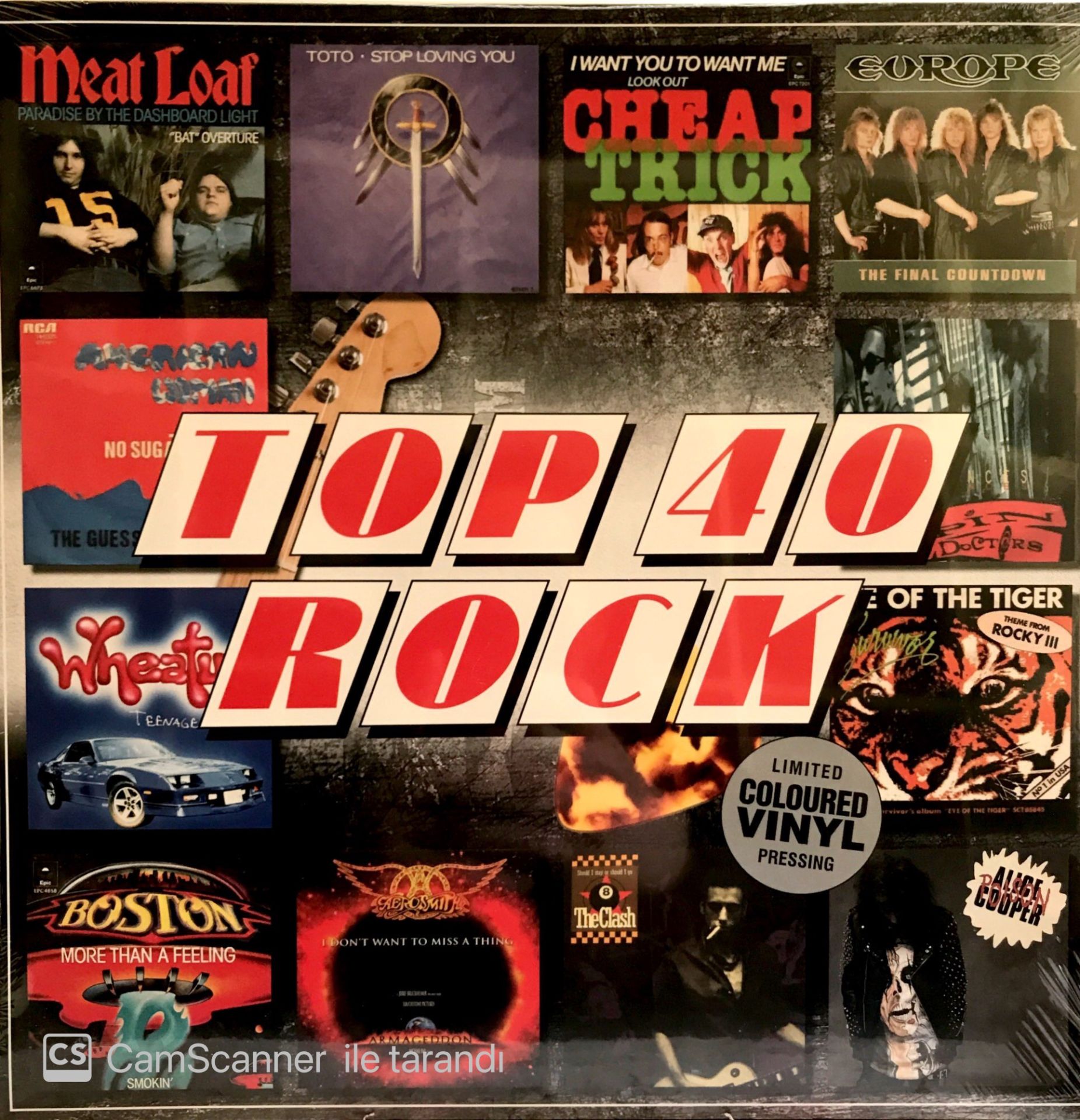 TOP 40 Rock (Limitli Renkli Baskı) LP