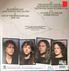 Metallica ...And Justice For All ( Limitli Yeşil Baskı) Double LP