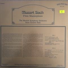 The Munich Symphony Orchestra Mozart, Bach Flute Masterpieces LP
