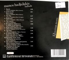 Manos Hadjidakis Ballads CD