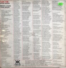 Tak Tik Oyun Brecht / Can Yücel - Timur Selçuk Oyun Müziği LP