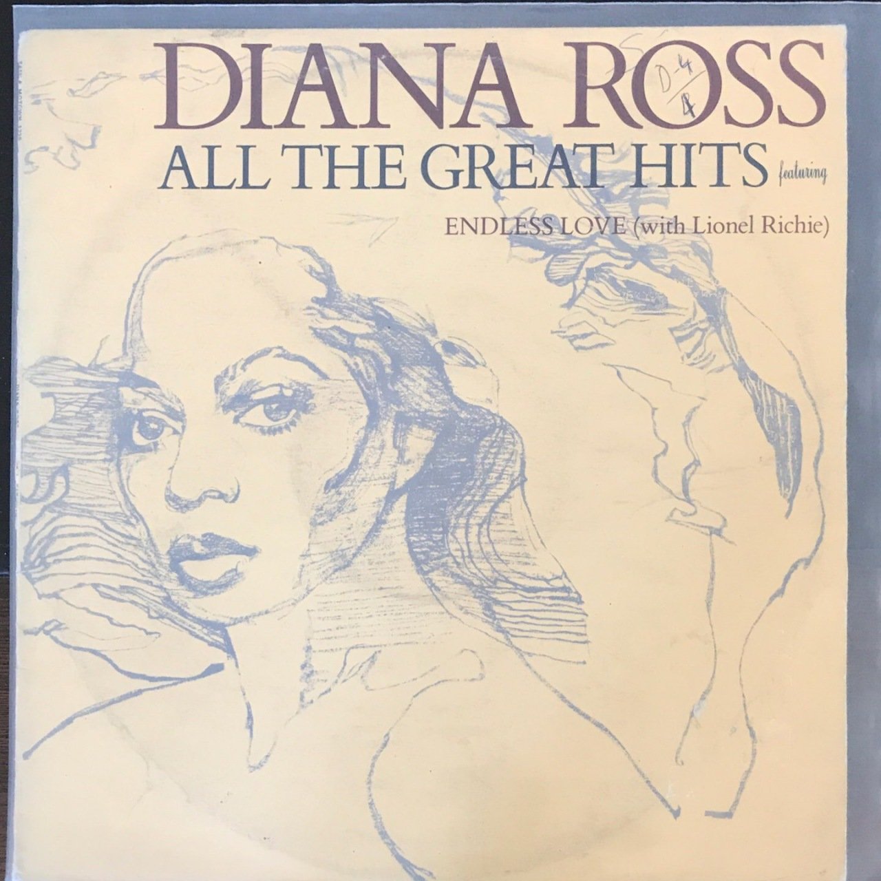 Diana Ross All The Great Hits LP