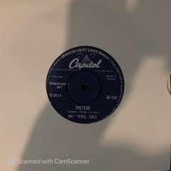 Nat King Cole Pretend 45lik