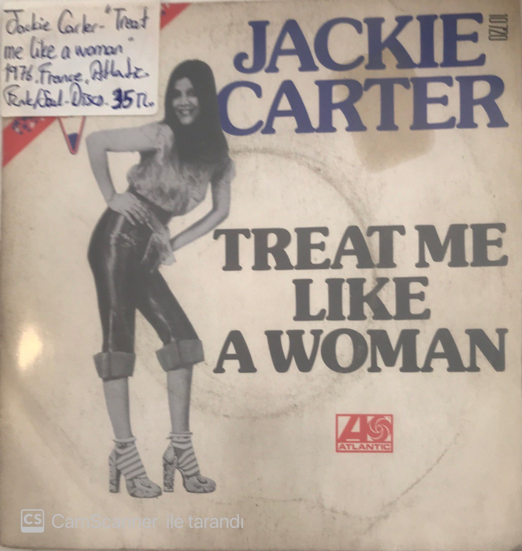 Jackie Carter Treat Me Like A Woman 45lik