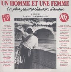 Un Homme Et Une Femme - Les Plus Grandes Chansons D'Amour Double LP