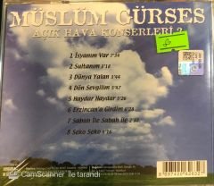 Müslüm Gürses Açık Hava Konserleri 2 CD
