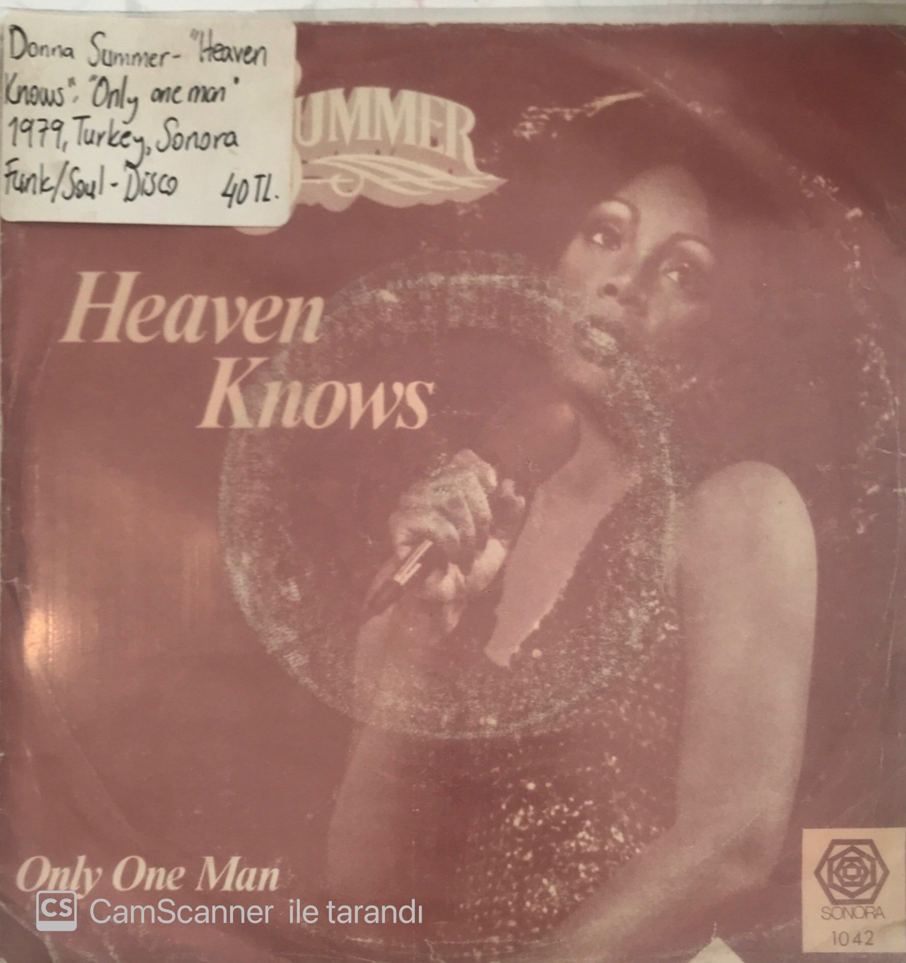 Donna Summer Heaven Knows 45lik