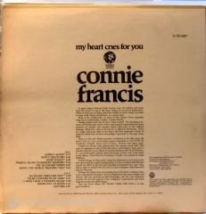 Connie Francis - My Heart cries for You LP