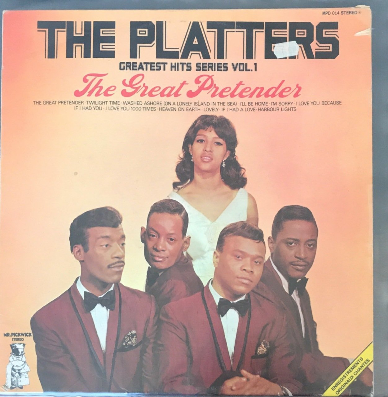 The Platters Greatest Hits Series Vol.1 LP