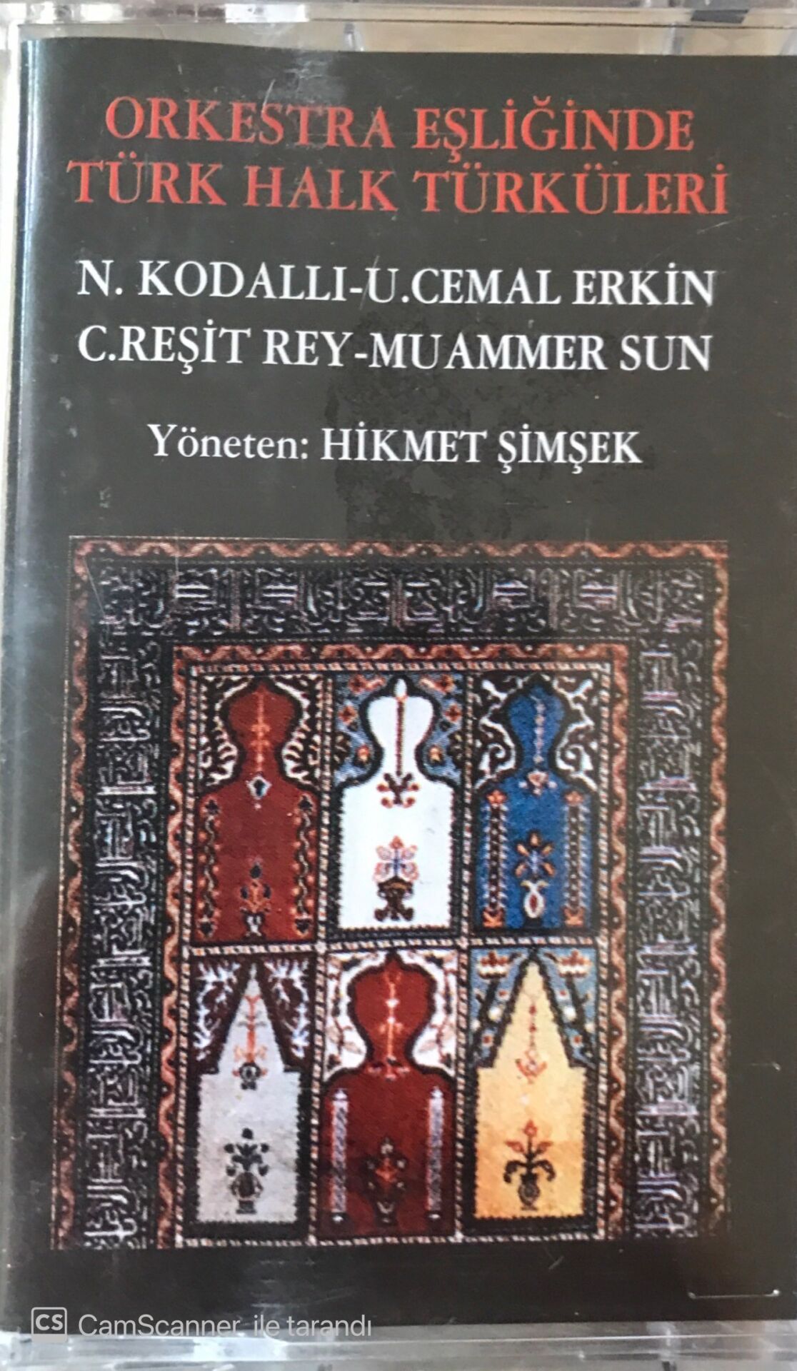 Orkestra Eşliğinde Türk Halk Türküleri KASET