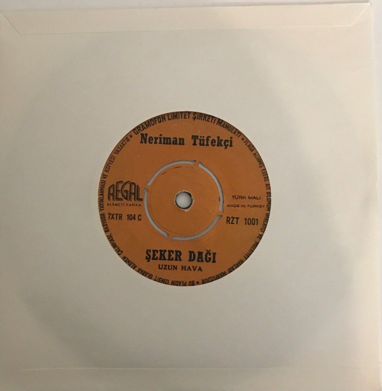 Neriman Tüfekçi Ay Dolanaydı 45lik