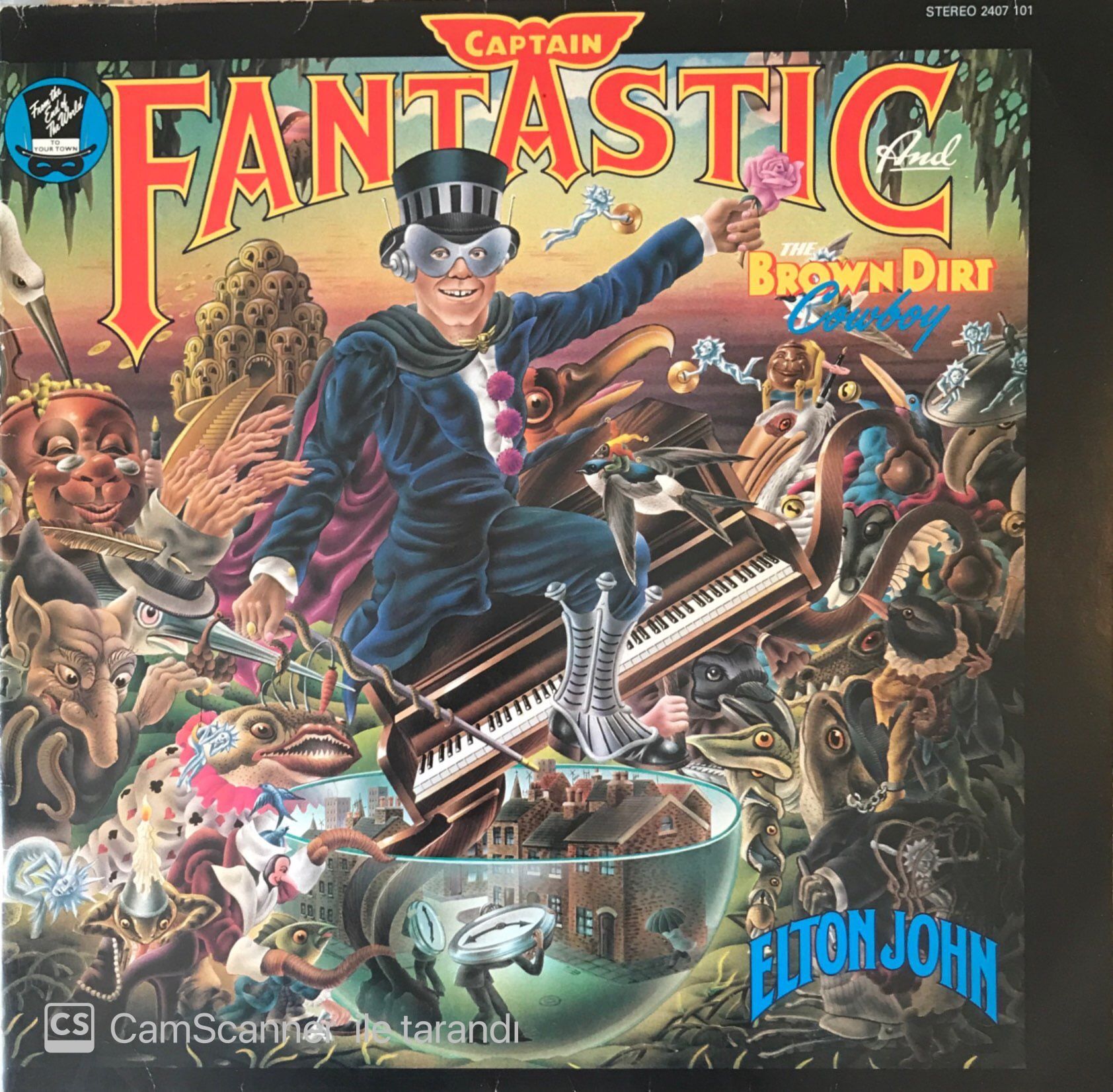 Elton John Captain Fantastic LP
