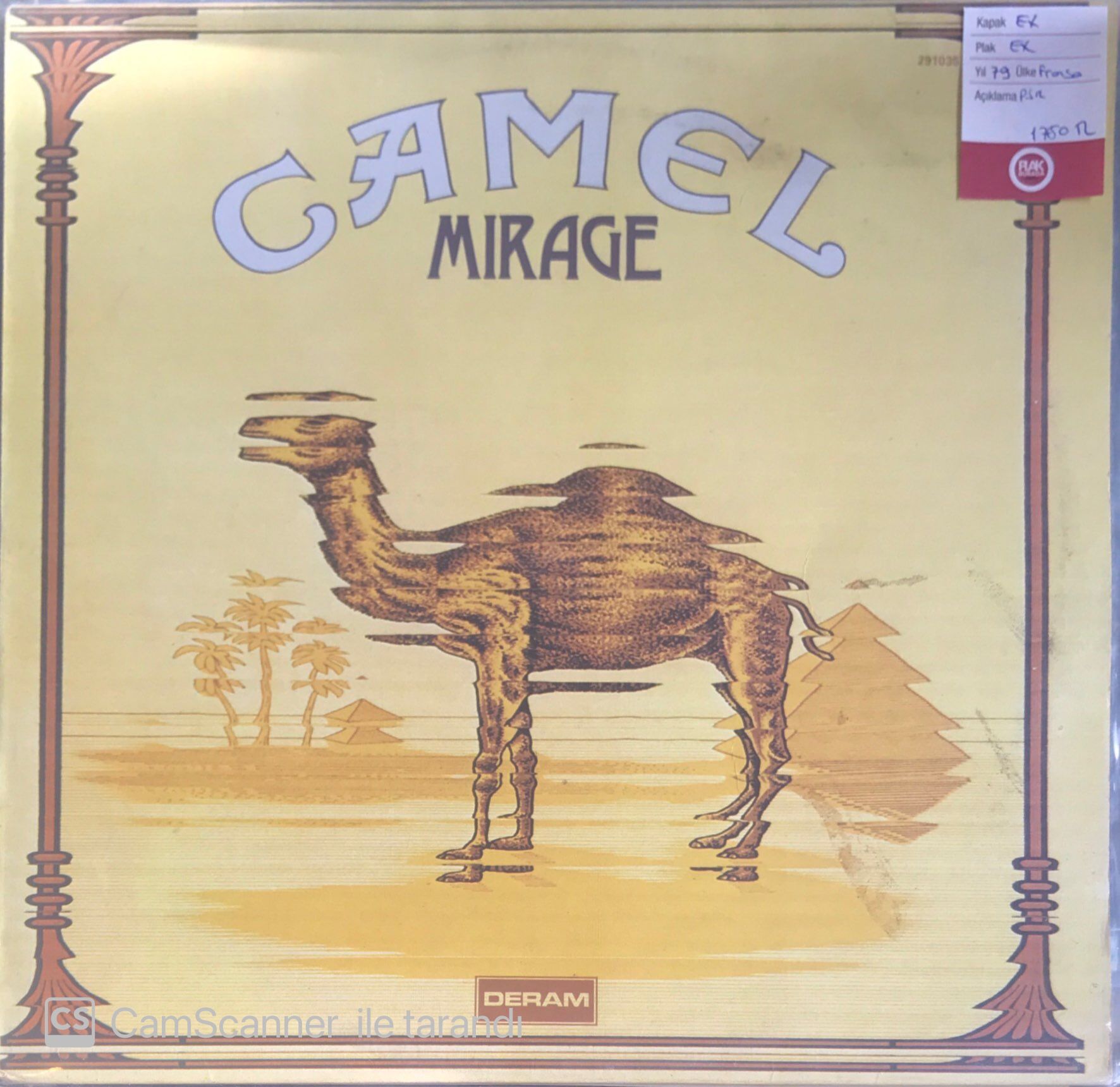 Camel - Mirage LP