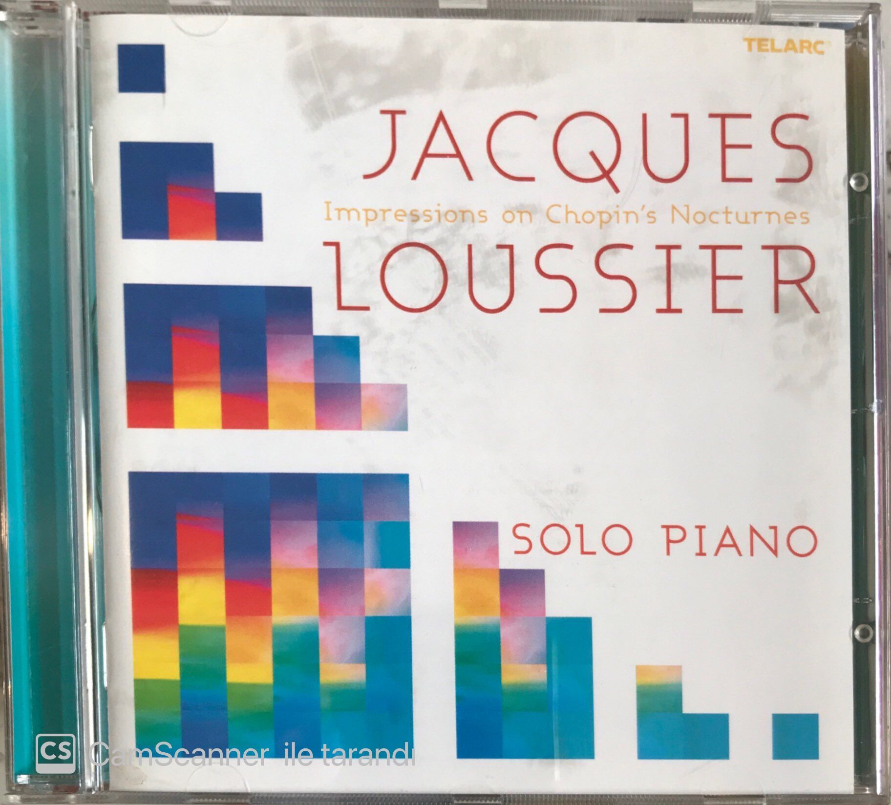 Jacques Loussier - Impressions On Chopin's Nocturnes CD