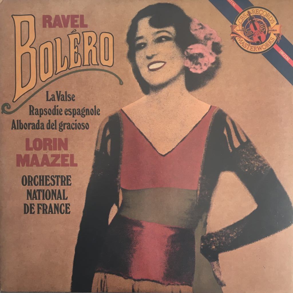 Lorin Maazel Conducts Ravel Orchestre National De France Bolero LP