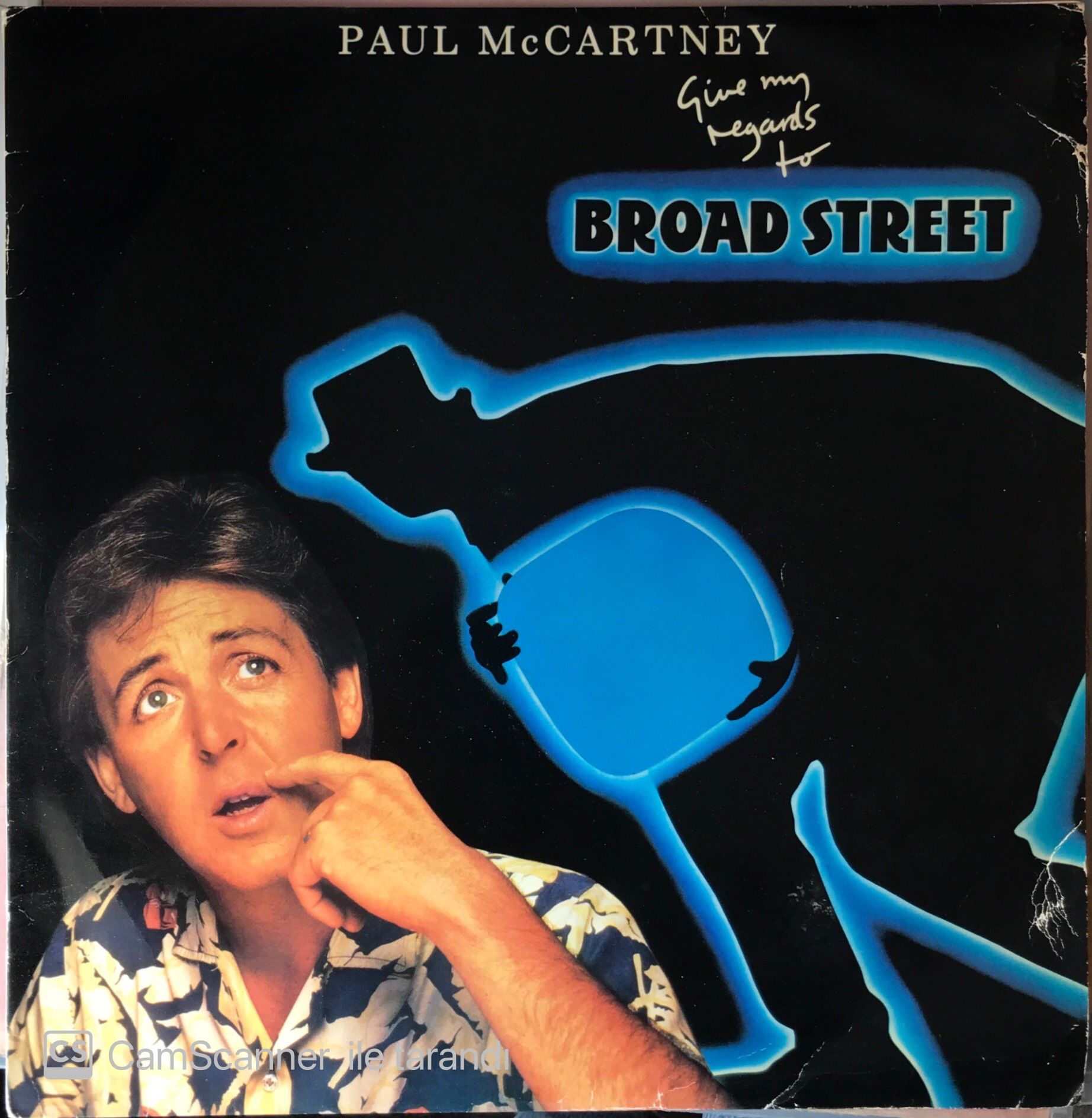 Paul McCartney Give My Regards To Broad Street  LP