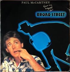 Paul McCartney Give My Regards To Broad Street  LP