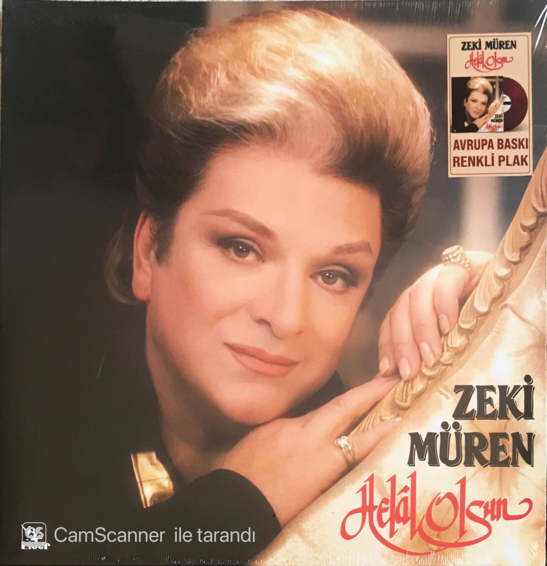 Zeki Müren - Helal Olsun (Avrupa Baskı Renkli Plak) - LP