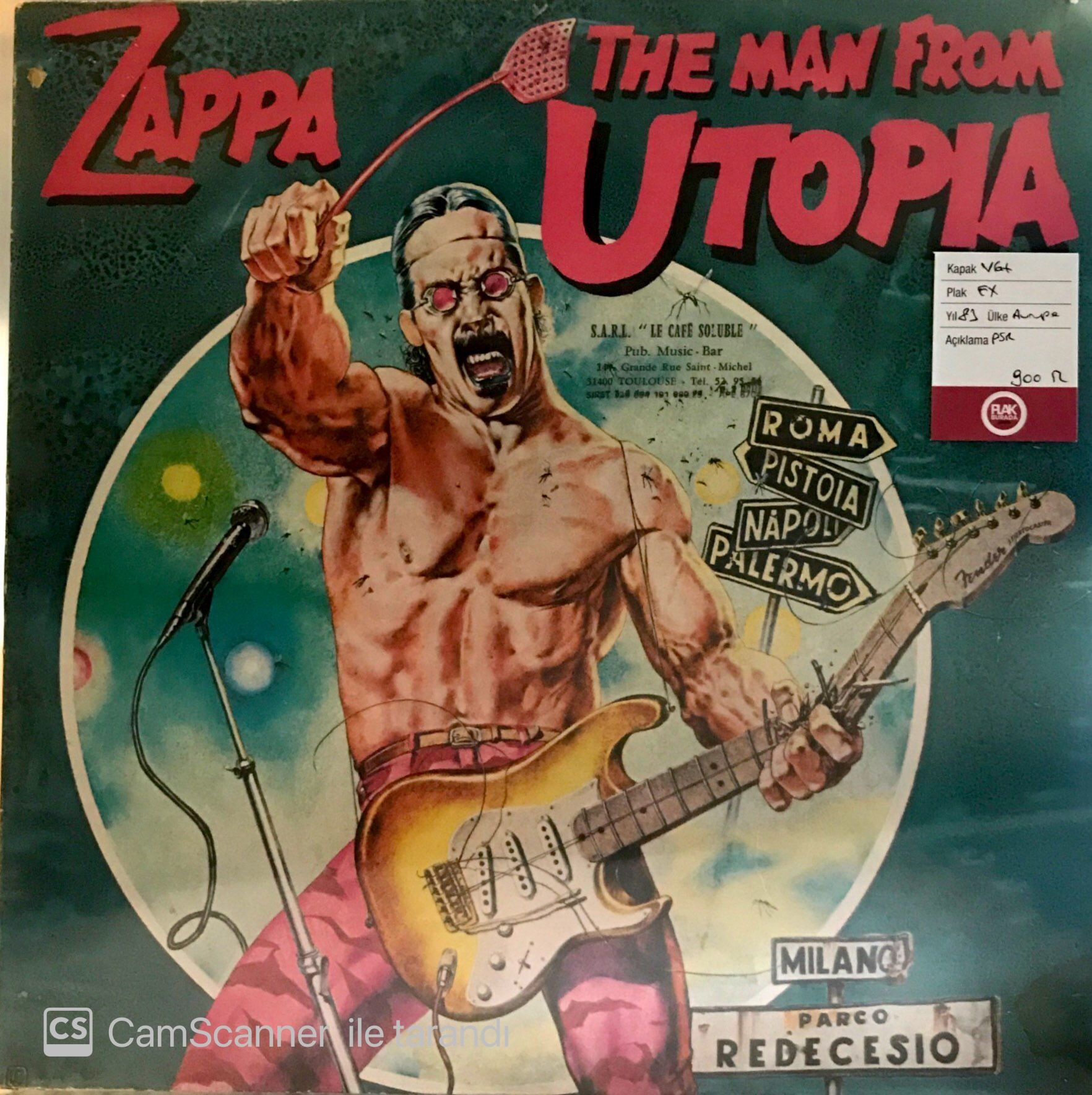 Frank Zappa / The Man From Utopia LP