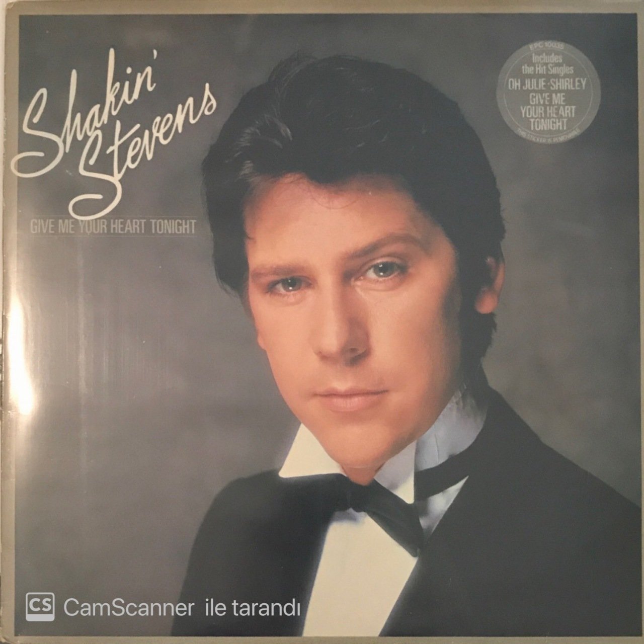 Shakin' Stevens Give Me Your Heart LP