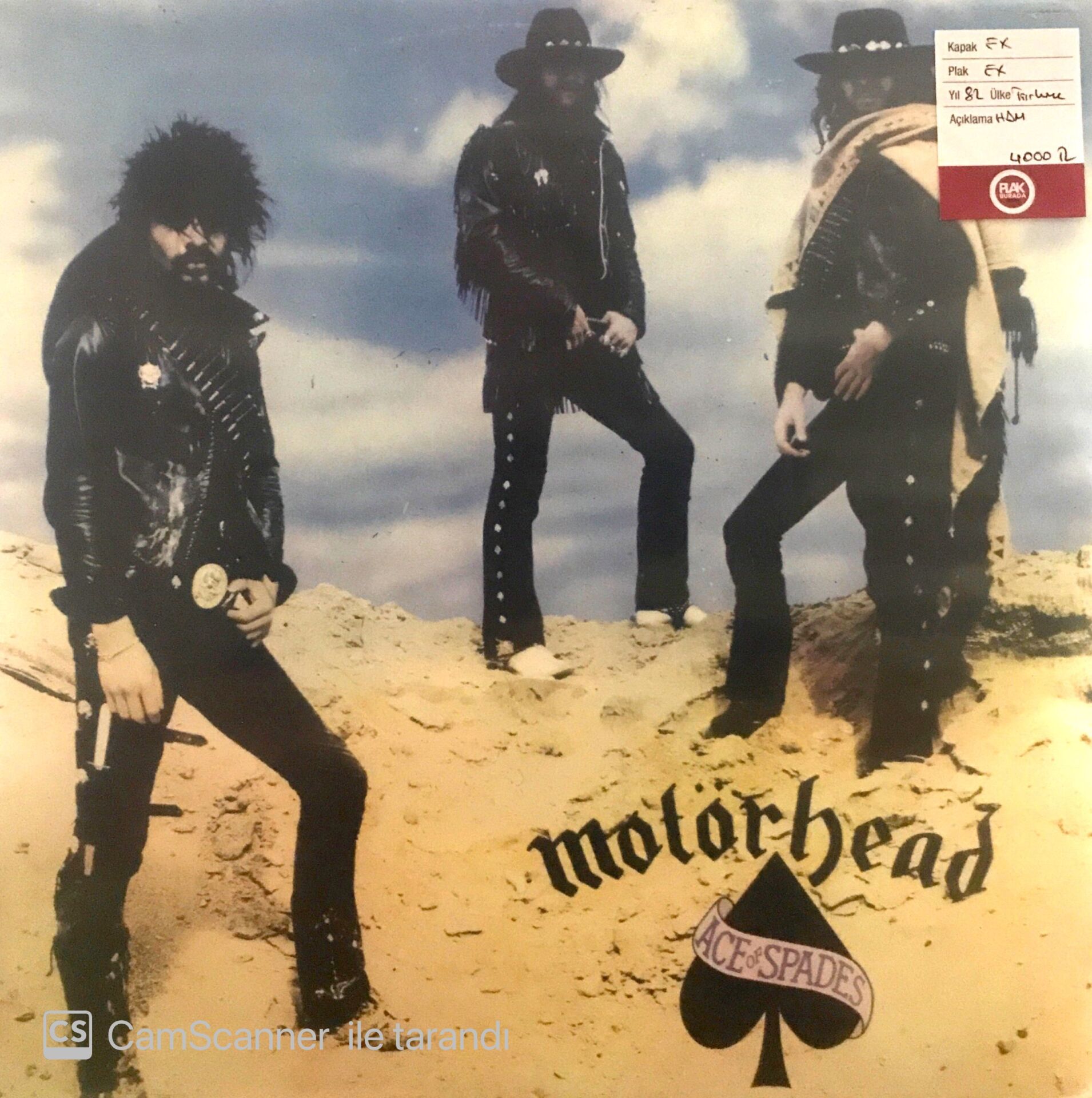 Motörhead Ace Of Spades LP