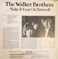 The Walker Brothers Make It Easy On Yourself LP