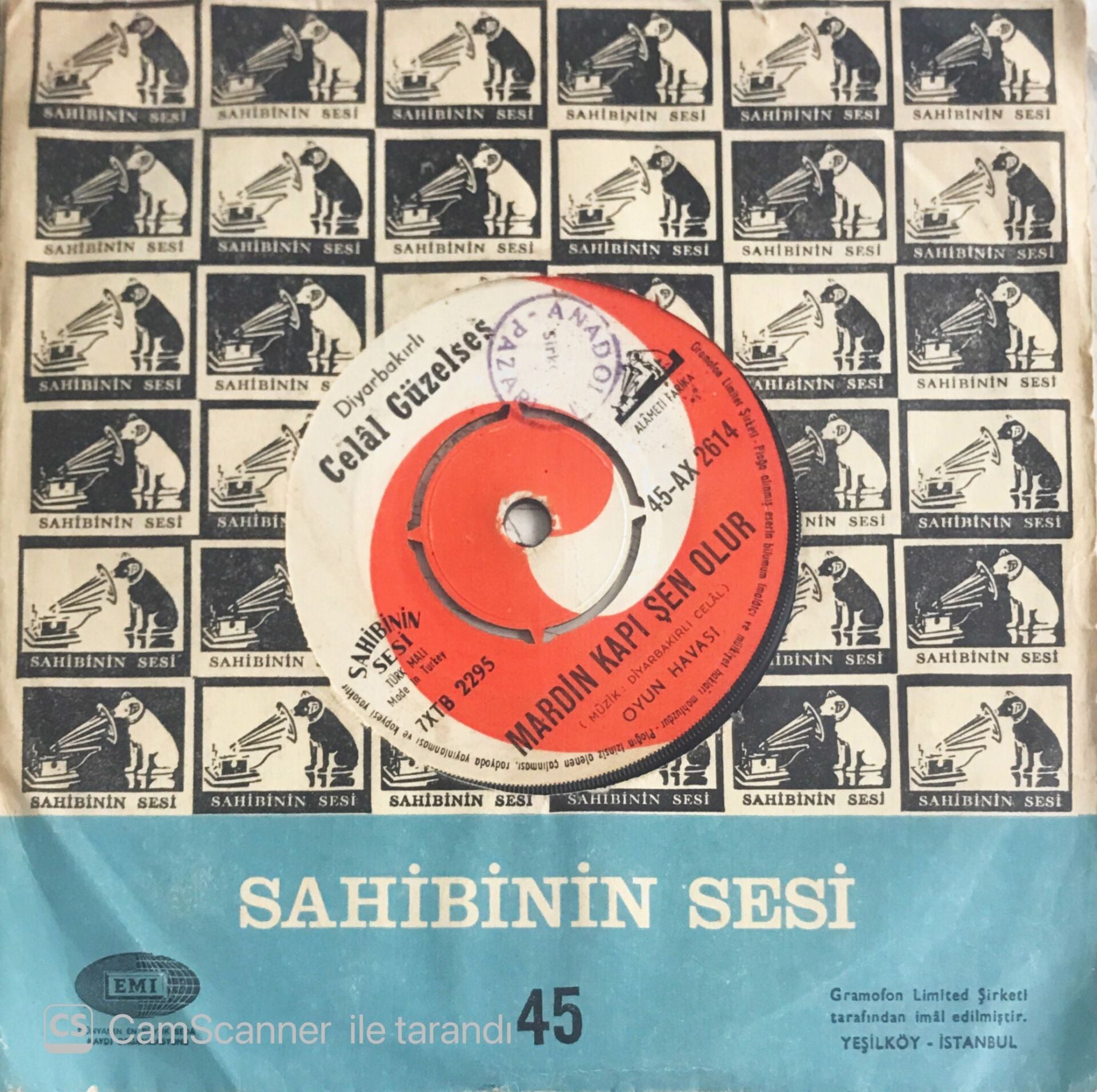 Celal Güzelses - Mardin Kapı Şen Olur/Maya Ve Uşak - 45'lik