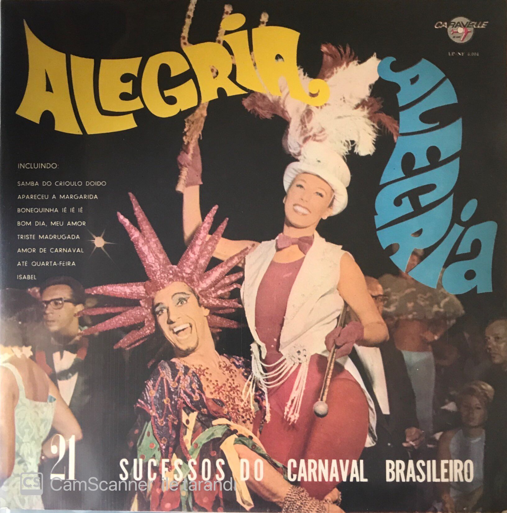 Alegrıa - Successos Do Carnaval Brasıleıro LP