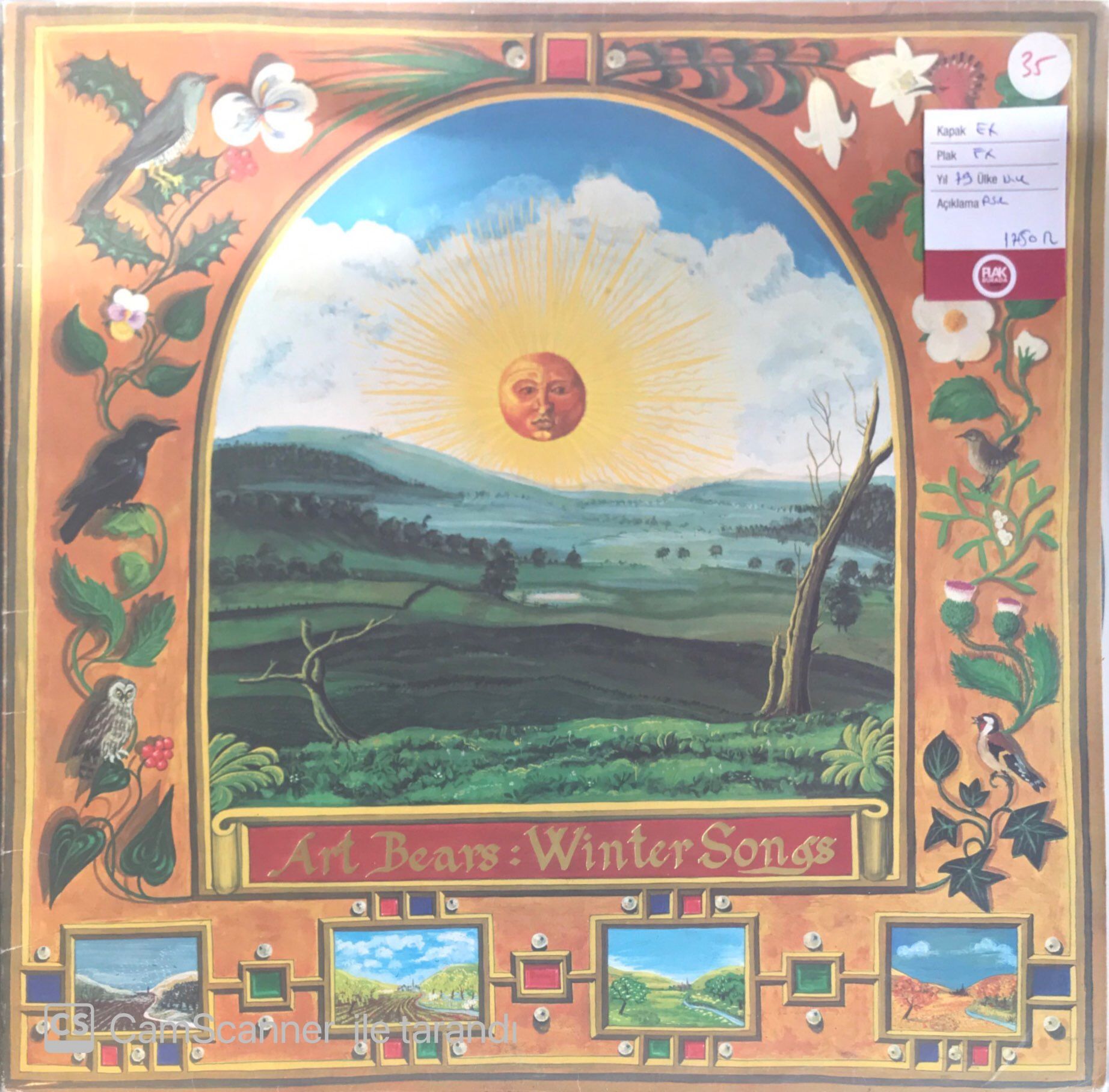 Art Bears : Winter Songs LP