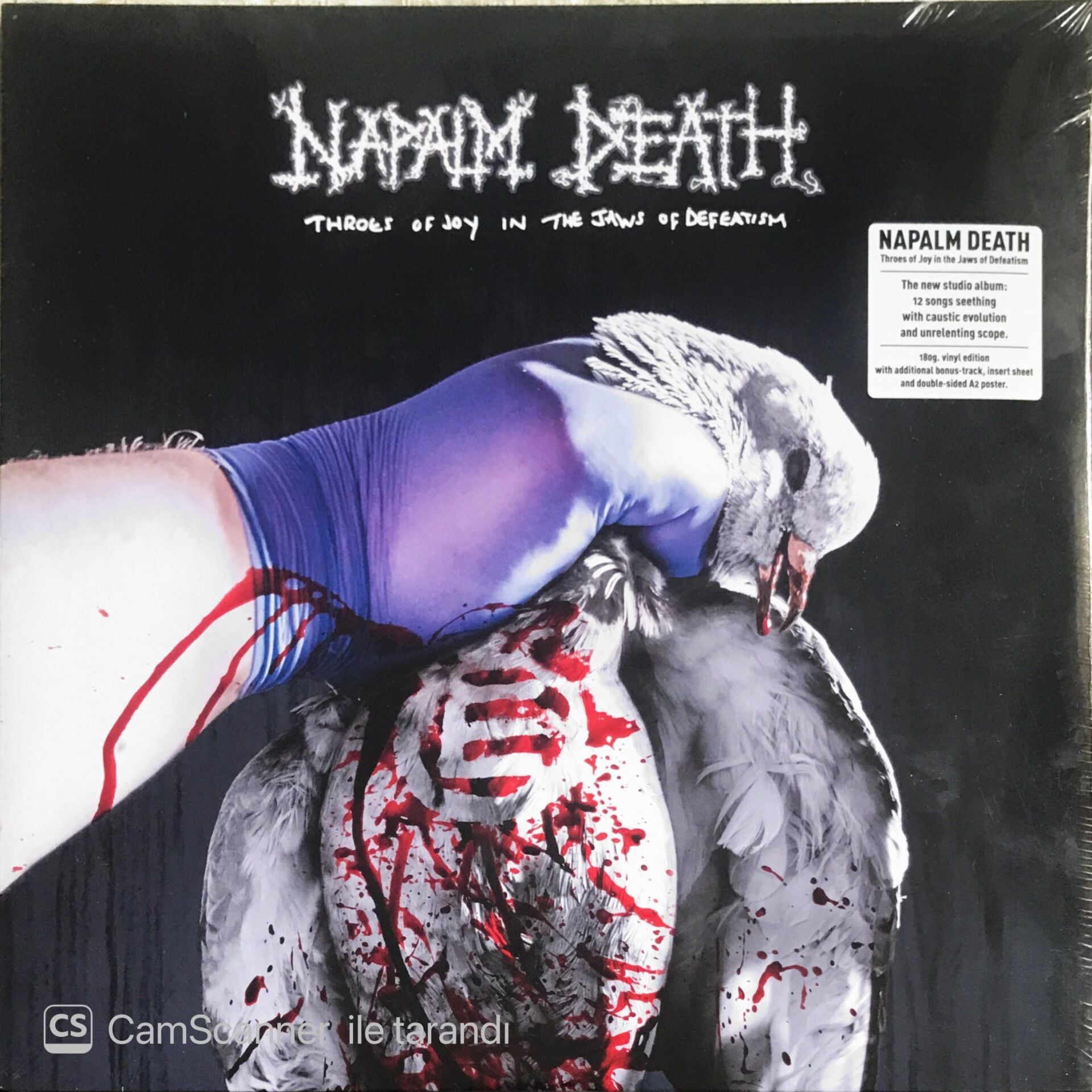 Napalm Death - Throes Of Joy In The Jaws Of Defeatism - LP